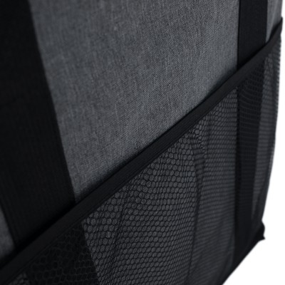 Cutie de depozitare pliabilă, gri/negru, DETER