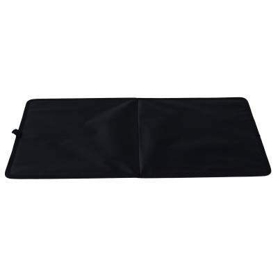 Cutie de depozitare pliabilă, gri/negru, DETER