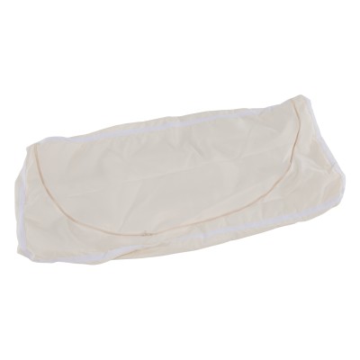 Cutie/bancă de depozitare pentru grădină, negru/natural/crem, BEMUS
