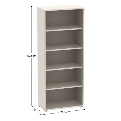 Dulap biblioraft, caşmir, RIOMA NEW TYP 03
