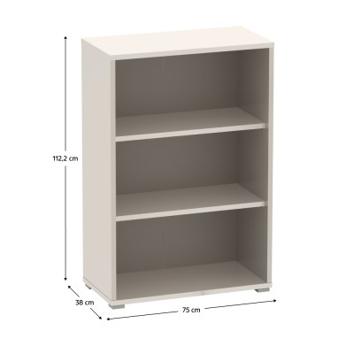 Dulap biblioraft, caşmir, RIOMA NEW TYP 04