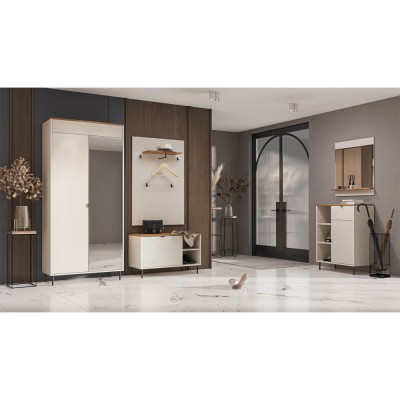 Dulap, caşmir/stejar castello, EYCO 2D/40