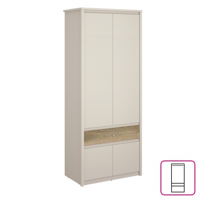 Dulap, caşmir/stejar evoke, KAROS 4D1S