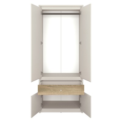 Dulap, caşmir/stejar evoke, KAROS 4D1S