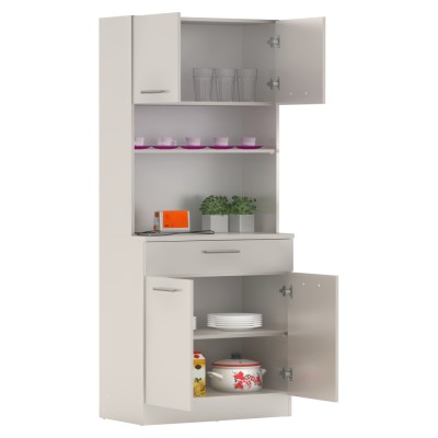 Dulap de bucătărie cu patru uşi, caşmir, DOMIS NEW