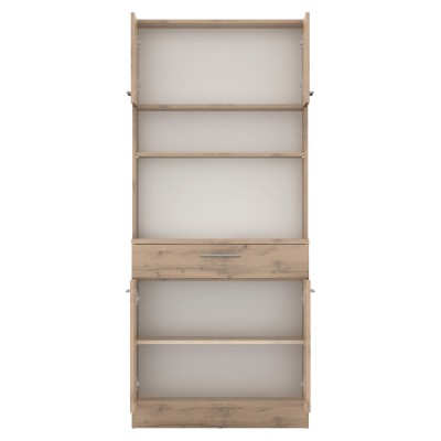 Dulap de bucătărie cu patru uşi, stejar wotan, DOMIS NEW