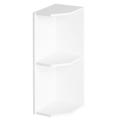 Dulap de colţ superior, alb, bucătăria AURORA