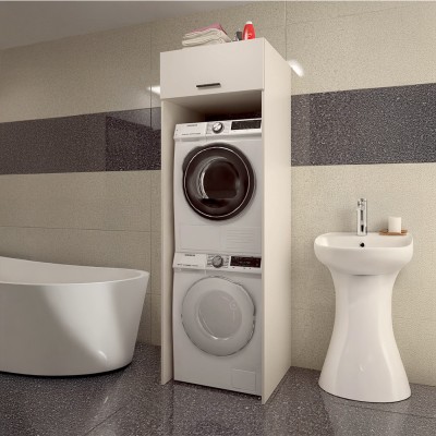 Dulap deasupra maşinii de spălat şi uscător, caşmir, JERGI