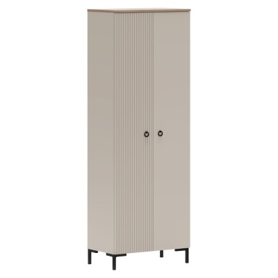 Dulap, gri-maroniu Taupe/stejar silverjack, DOMCA 2D