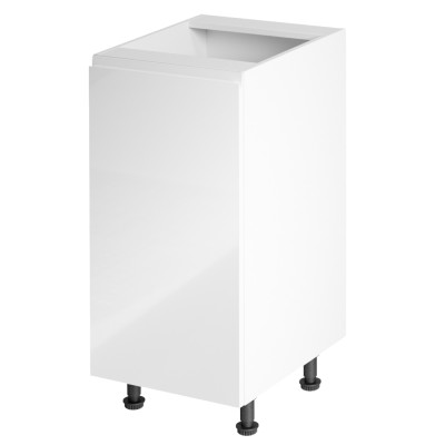 Dulap inferior, alb lucios, bucătăria AURORA