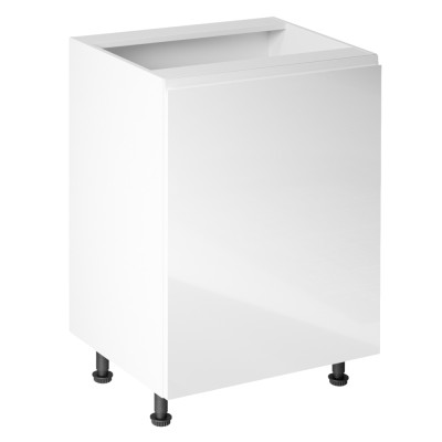 Dulap inferior, alb lucios, bucătăria AURORA 