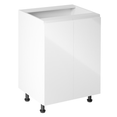 Dulap inferior, alb lucios, bucătăria AURORA