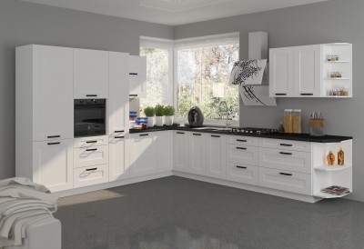 Dulap inferior, alb, LULA 40D 1F BB