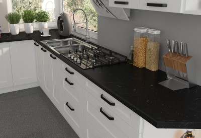 Dulap inferior, alb, LULA 40D 1F BB