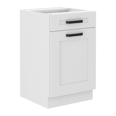 Dulap inferior, alb , LULA 50 D 1F 1S BB