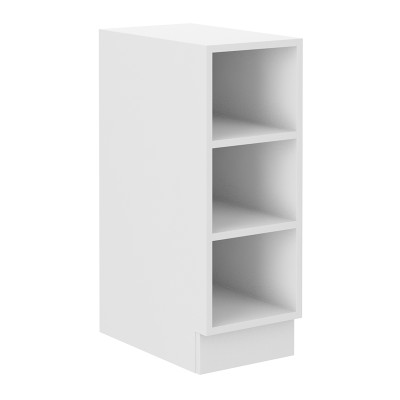 Dulap inferior cu rafturi, alb, LULA 30 D OTW BB