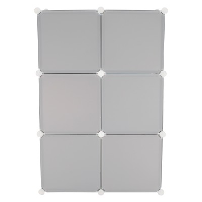 Dulap modular, gri/ model, MIHAI