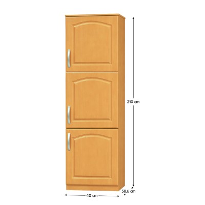 Dulap pentru alimente, dreapta, arin, set LORA 23