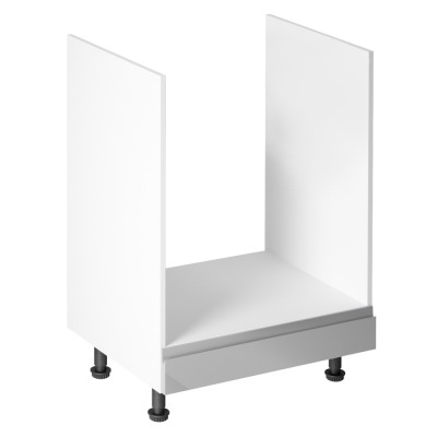 Dulap pentru aparate electrocasnice, alb/ gri extra lucios, bucătăria AURORA