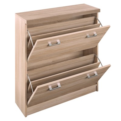 Dulap pentru pantofi 2K, stejar Sonoma, TOPTY TIP 25