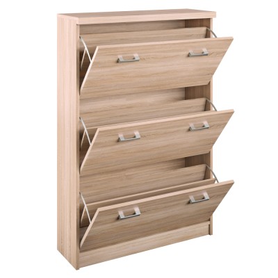 Dulap pentru pantofi 3K, stejar Sonoma, TOPTY TIP 24