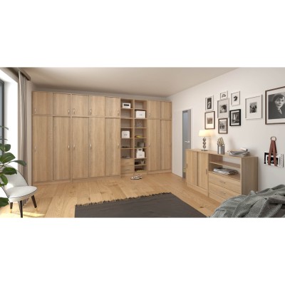 Dulap, stejar sonoma, set BETTY