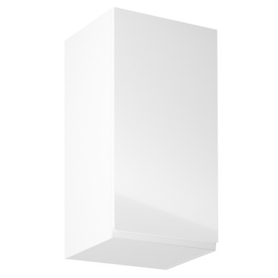 Dulap superior, alb lucios, bucătăria AURORA