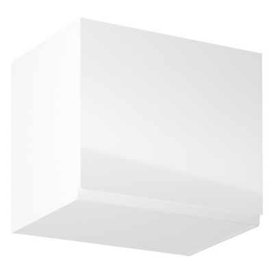 Dulap superior, alb lucios, bucătăria AURORA