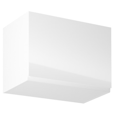 Dulap superior, alb lucios, bucătăria AURORA