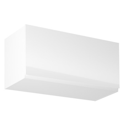 Dulap superior, alb lucios, bucătăria AURORA 