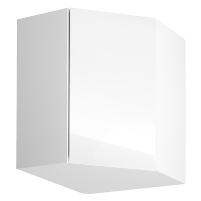 Dulap superior, alb lucios, bucătăria AURORA