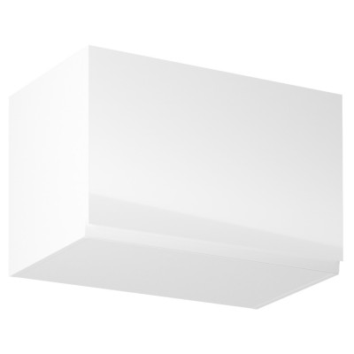 Dulap superior, alb lucios, bucătăria AURORA