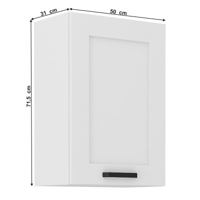 Dulap superior, alb, LULA 50 G-72 1F