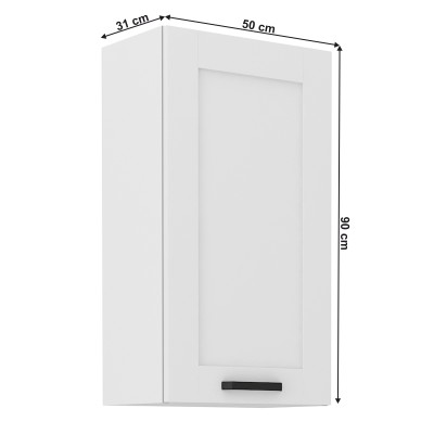 Dulap superior, alb, LULA 50 G-90 1F