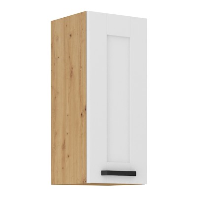 Dulap superior, alb/stejar artisan, LULA 30 G-72 1F