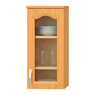 Dulap superior cu sticlă, arin, dreapta, set LORA 9