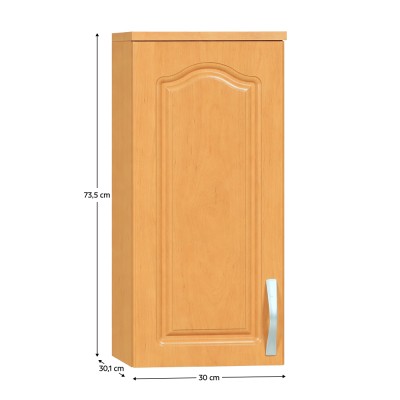 Dulap superior, stânga, arin, set LORA 11