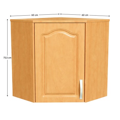 Dulap superior, stânga, arin, set LORA 4