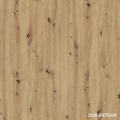 Dulap superior, stejar artizanal/ gri mat, set LANGEN