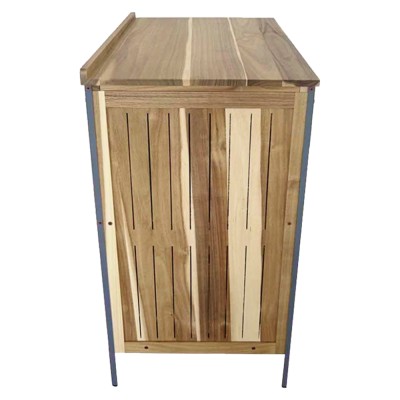 Dulăpior de bucătărie pentru grădină, lemn de salcâm, natural, ALIENA TYP 2