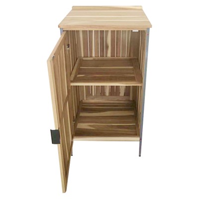 Dulăpior de bucătărie pentru grădină, lemn de salcâm, natural, ALIENA TYP 3