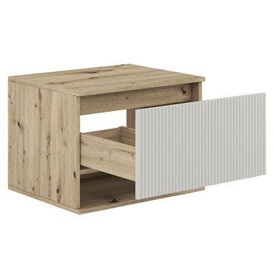 Dulăpior de pus sub chiuvetă, stejar artisan/caşmir, COLOS 60