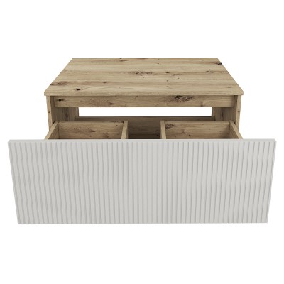 Dulăpior de pus sub chiuvetă, stejar artisan/caşmir, COLOS 80