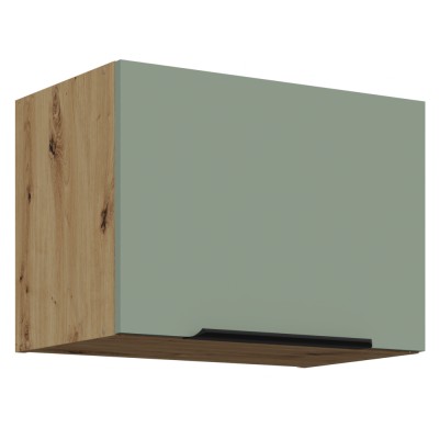 Dulăpior superior, aquamarine/stejar artisan, ARSANY 50 GU-36 1F