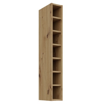 Dulăpior superior cu poliţă stejar artisan, FRISBO/ARSANY 15 G-108 OTW