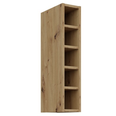 Dulăpior superior cu poliţă stejar artisan, FRISBO/ARSANY 15 G-72 OTW