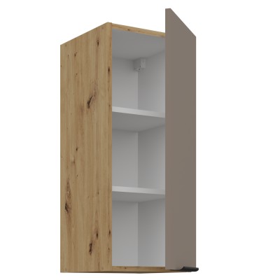 Dulăpior superior, sandgrau/stejar artisan, FRISBO 30 G-72 1F