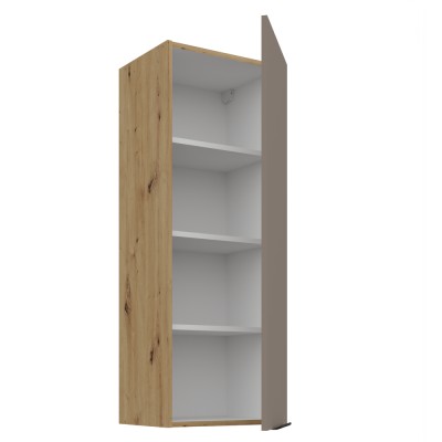 Dulăpior superior, sandgrau/stejar artisan, FRISBO 40 G-108 1F