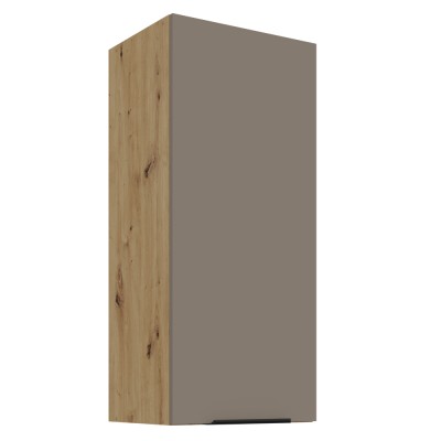 Dulăpior superior, sandgrau/stejar artisan, FRISBO 40 G-90 1F