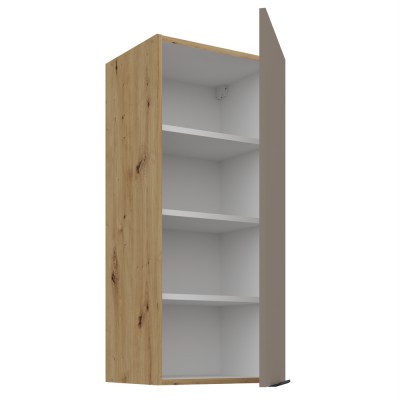 Dulăpior superior, sandgrau/stejar artisan, FRISBO 40 G-90 1F